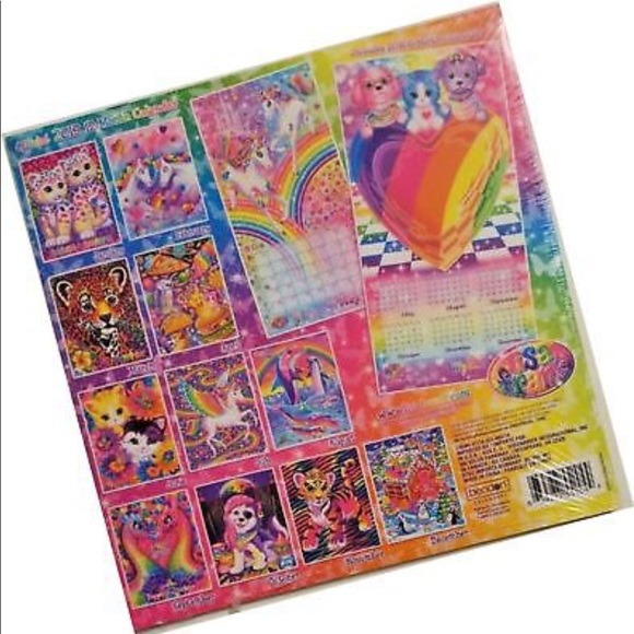 Sold 🌈 Lisa Frank 2019 calendar 🌈 - Picture 4 of 4